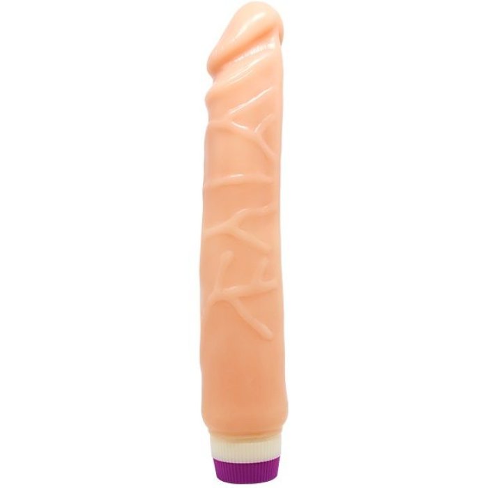 Vibrator Natural Realistic Fantasy Waves 25,5 cm - detaliu finisaj