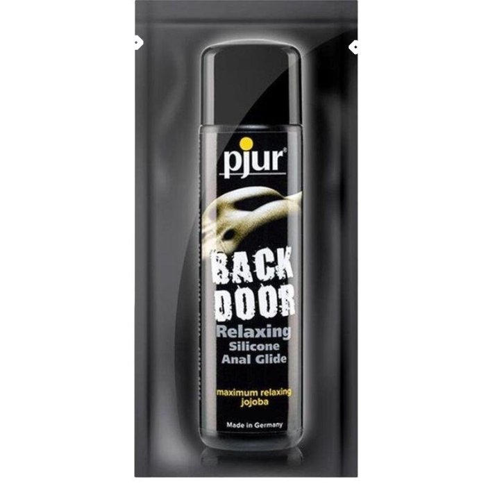 Lubrifiant Anal Pjur "Back Door" 1,5 ml - vedere frontala