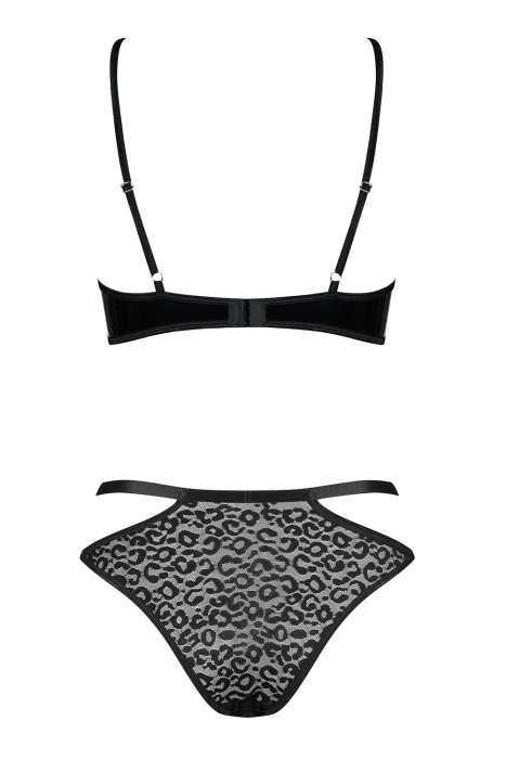 Set Lenjerie Intima Bagirella Obsessive - Negru