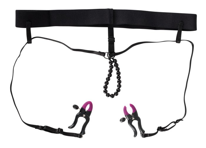 Chiloti cu Cleme Bad Kitty - Negru