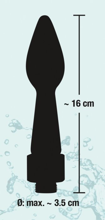 Irigator Anal You2Toys "Rear Splash" 16 cm - Negru##