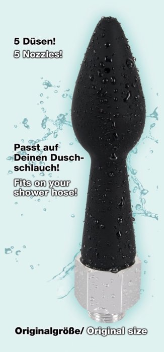 Irigator Anal You2Toys "Rear Splash" 16 cm - Negru##
