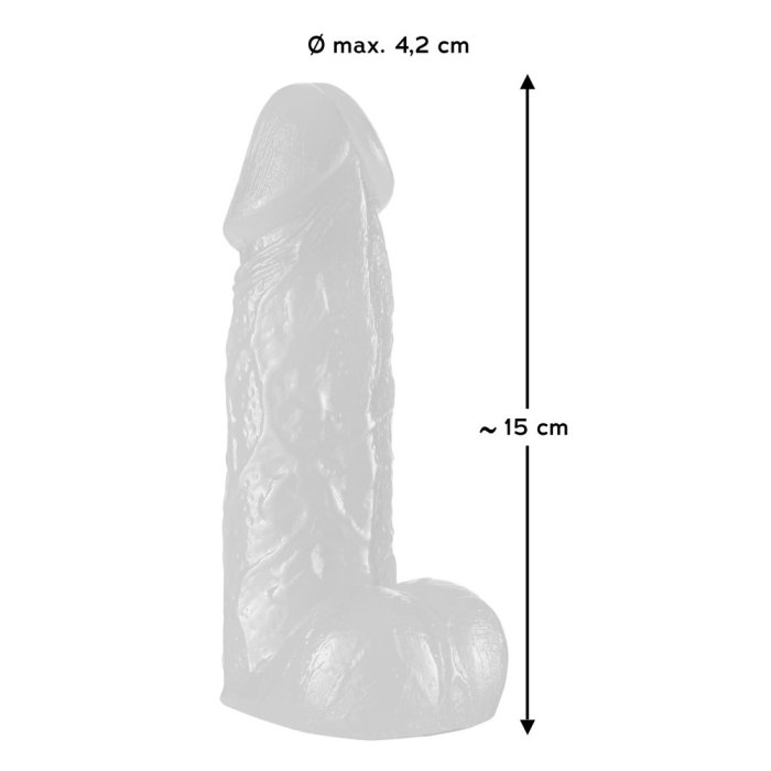 Dildo You2Toys »Small Dong« 15 cm - Rosu