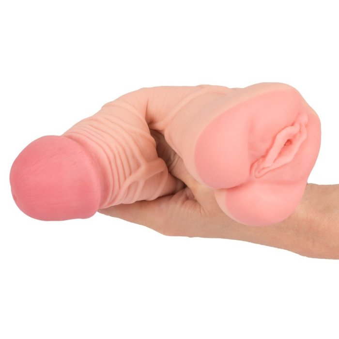 Prelungitor Penis si Masturbator, 2 in 1 - detaliu ambalaj