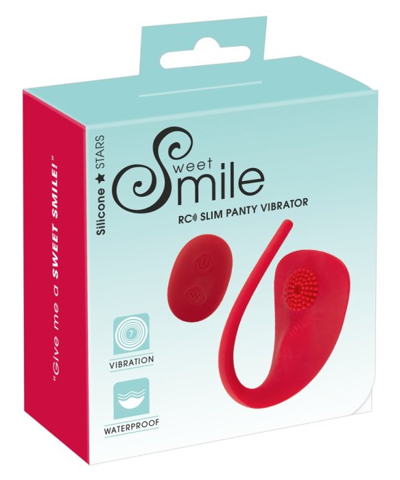 Vibrator RC Slim Panty, 7 Moduri Vibratii, incarcare USB - vedere frontala