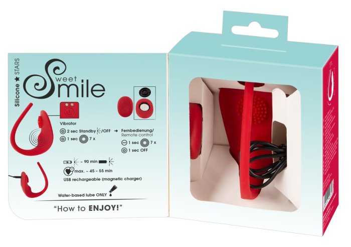 Vibrator RC Slim Panty, 7 Moduri Vibratii, incarcare USB - detaliu design