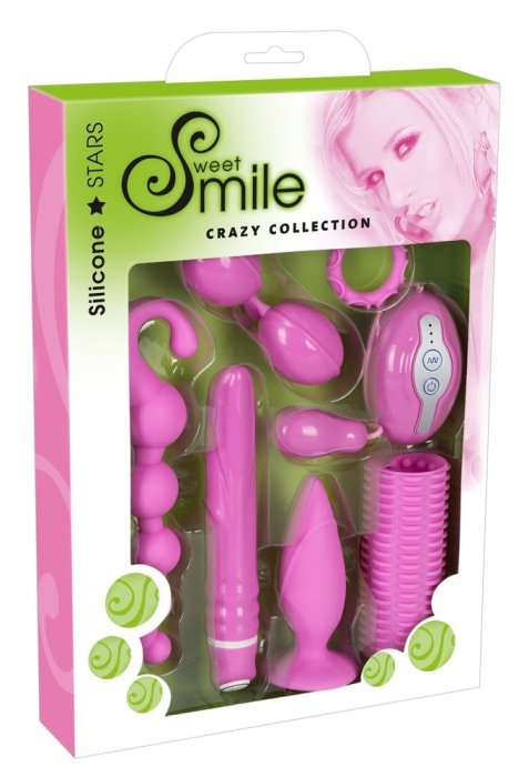 Set Sweet Smile »Crazy Collection« 7 piese - Roz