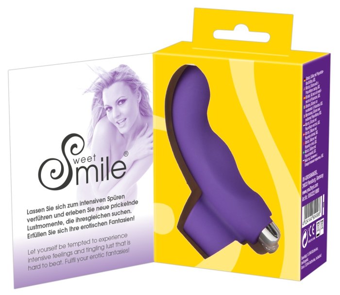 Vibrator Deget Sweet Smile Finger - accesorii incluse