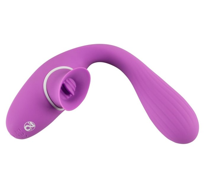 Rabbit Vibrator cu limba Stimulare si 10 Vibratii - detaliu finisaj