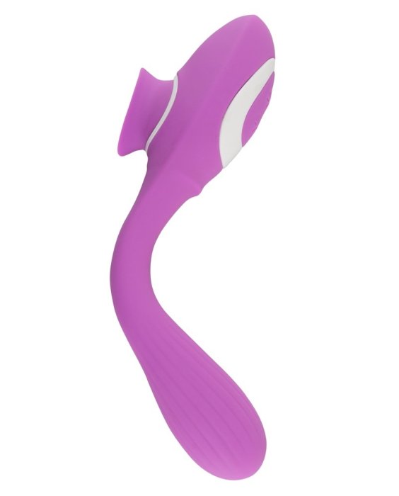 Rabbit Vibrator cu limba Stimulare si 10 Vibratii - accesorii incluse