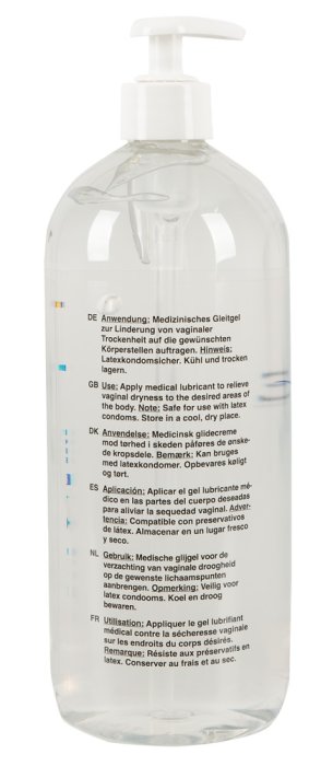 Lubrifiant Vegan Just Glide "Toys" 1000 ml - detaliu design