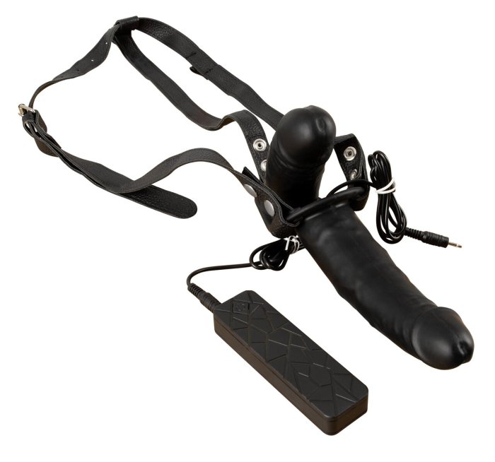 Strapon Femei Excellent Power »Double Thruster« 17 cm