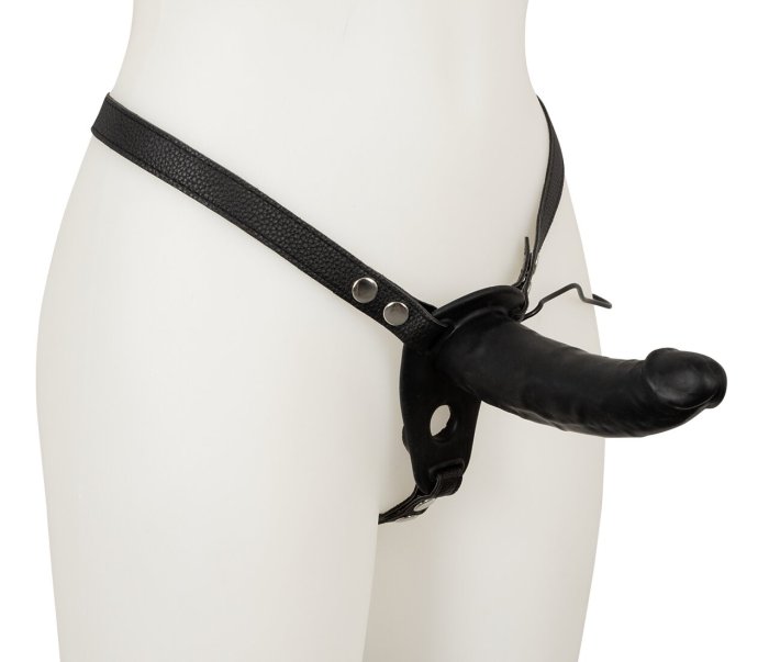 Strapon Femei Excellent Power »Double Thruster« 17 cm