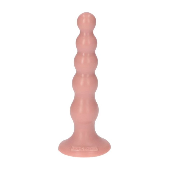 Dildo Anal Elio, Natural, 14 cm x 3,5 cm - culoare si material