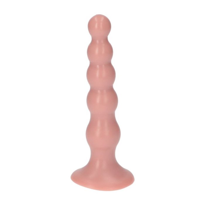 Dildo Anal Elio, Natural, 14 cm x 3,5 cm - dimensiuni complete