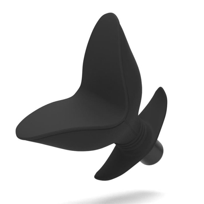 Vibrator Anal Plug Dilator Lovetoy »Booty Blaster« 11,4 cm - Negru