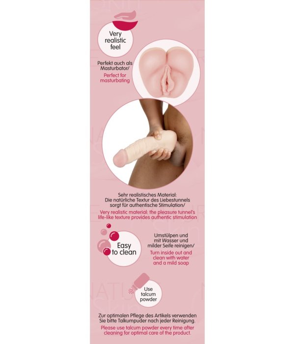 Prelungitor Penis si Masturbator, 2 in 1 - vedere laterala