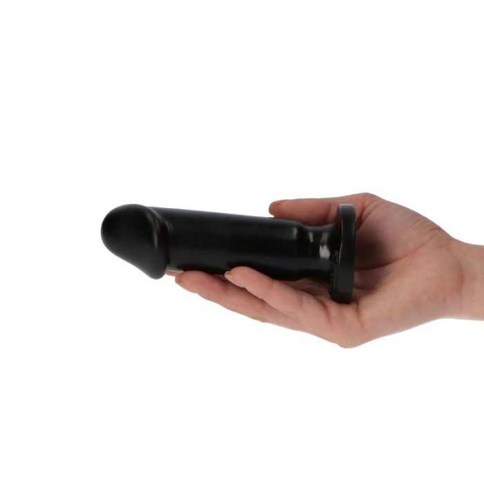 Butt Plug Anal Toyz4Lovers "Gino" 13 cm - Negru - accesorii incluse