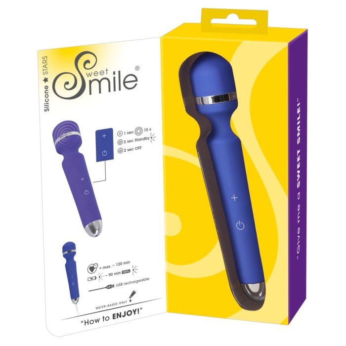 Aparat de Masaj Sweet Smile »Wand« 19,6 cm - Violet