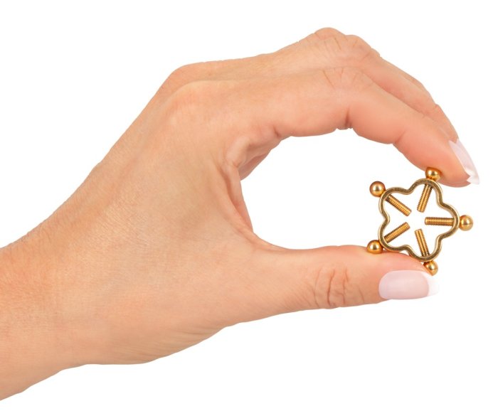 Nipple Jewellery, ornamente Sfarcuri Aurii, piercing elegant - dimensiuni complete