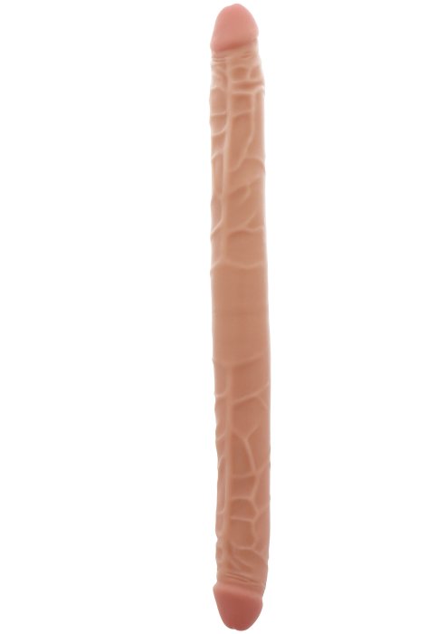 Dildo Dublu Toy Joy "Get Real" 41 cm - Natural##