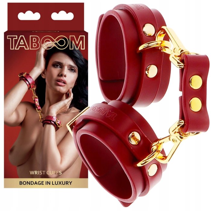 Catuse Taboom "Luxury" - Rosu - detaliu design