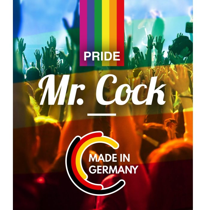 Lubrifiant anal, Mr.Cock, Pride, cu aloe vera, anti iritare, anti inflamator, 1000 ml - culoare si material