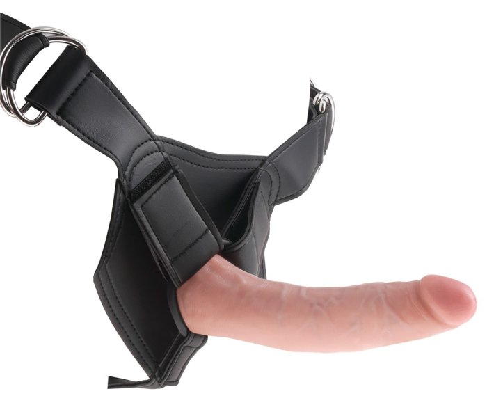StrapOn Pipedream »7 King Cock« 20,32 cm - Natural