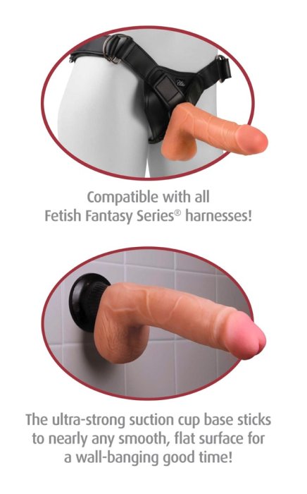 Vibrator Pipedream »Real Feel No. 1«  22 cm - Natural