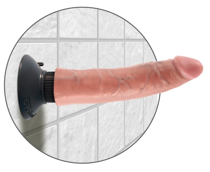 Vibrator Pipedream »King Cock« 23,5 cm - Natural