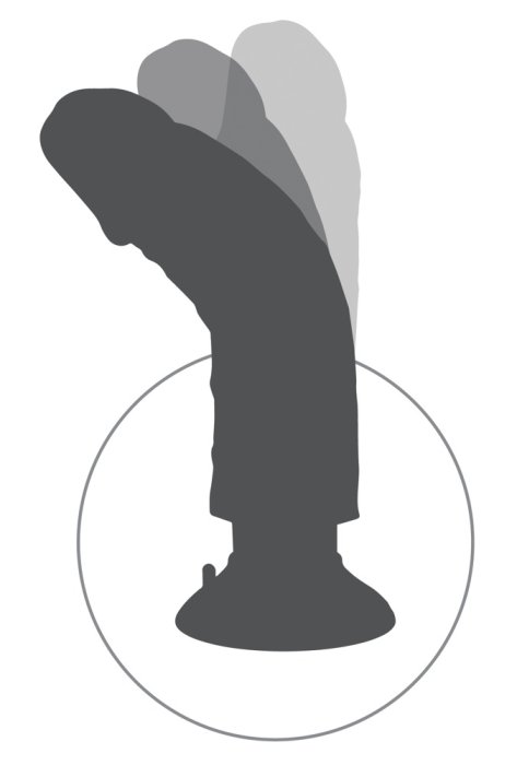 Vibrator Pipedream »King Cock« 23,5 cm - Natural