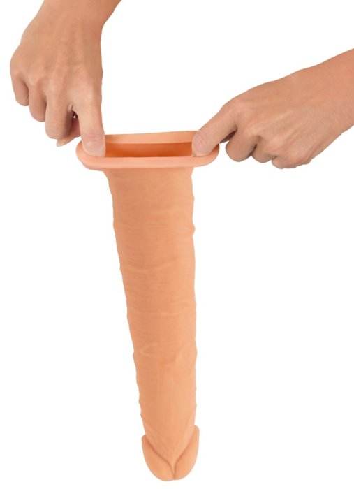 Prelungitor Penis Natural Skin »Extension Sleeve« 24 cm - Natural