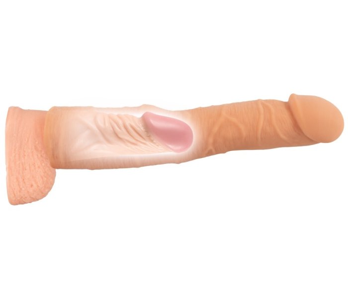 Prelungitor Penis Natural Skin »Extension Sleeve« 24 cm - Natural