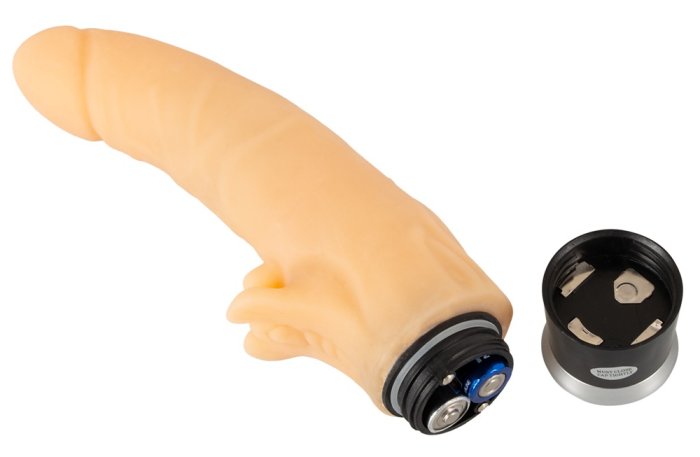 Nature Skin Flame Vibrator Love Clone - dimensiuni complete