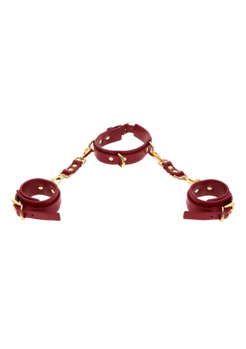 Zgarda si Catuse Taboom »Bondage In Luxury« Rosu