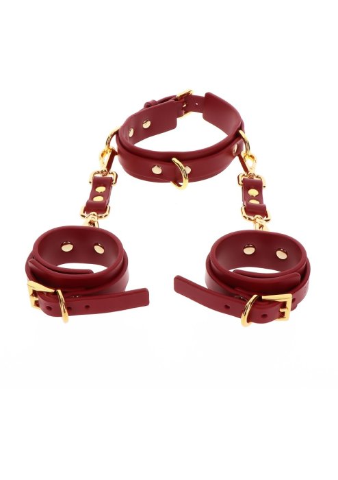 Zgarda si Catuse Taboom »Bondage In Luxury« Rosu