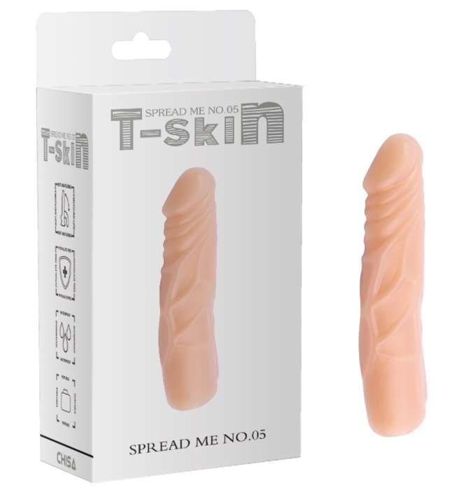 Dildo Realistic Chisa Novelties "Spread Me No.05" Natural