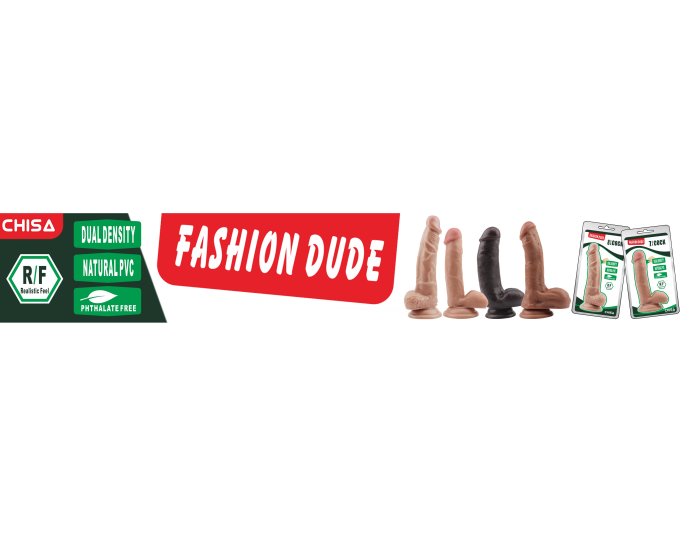 Dildo Chisa Novelties "Fashion Dude" 22 cm - Maro##