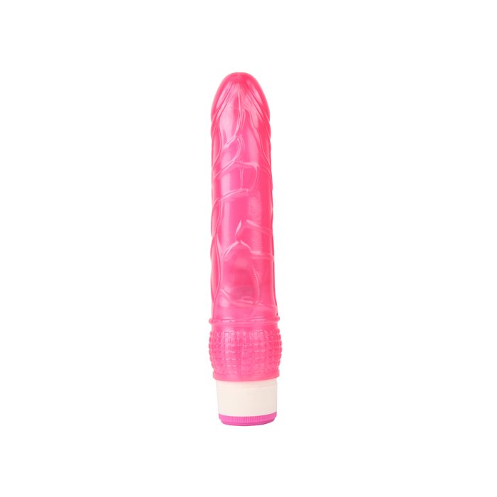 Vibrator Natural Wild Penetrator Pink, Roz, [ 20,5 cm x 4,2 cm ] - vedere laterala