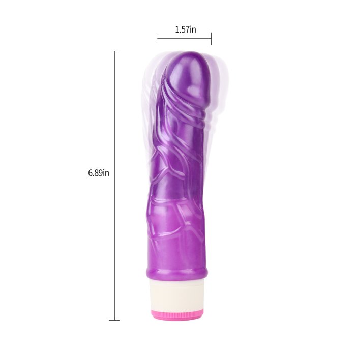 Vibrator Natural Stud Rod Purple#