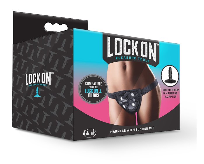 Strapon Blush »Lock On« Negru