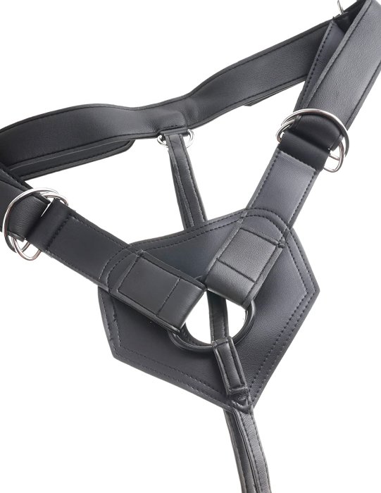 8 King Cock StrapOn Harness Cock - detaliu ambalaj