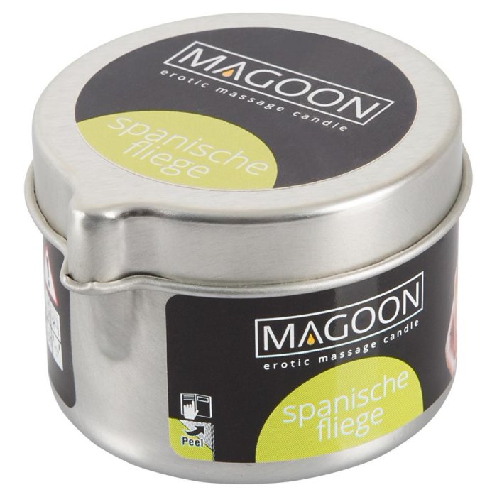 Lumanare Masaj Magoon "Spanish Fly" 50 ml - detaliu design