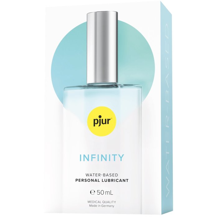 Lubrifiant intim Pjur "DeLuxe Infinity" 50 ml - culoare si material