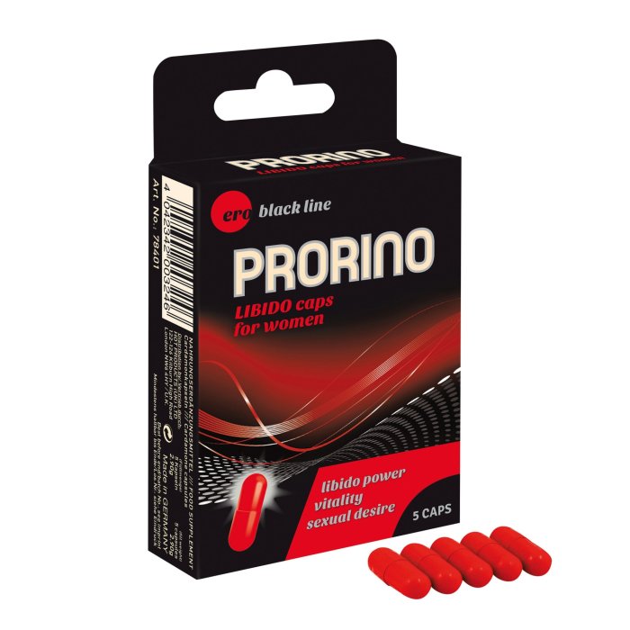 Pastile Libido ERO"Prorino" 5 Bucati - detaliu design