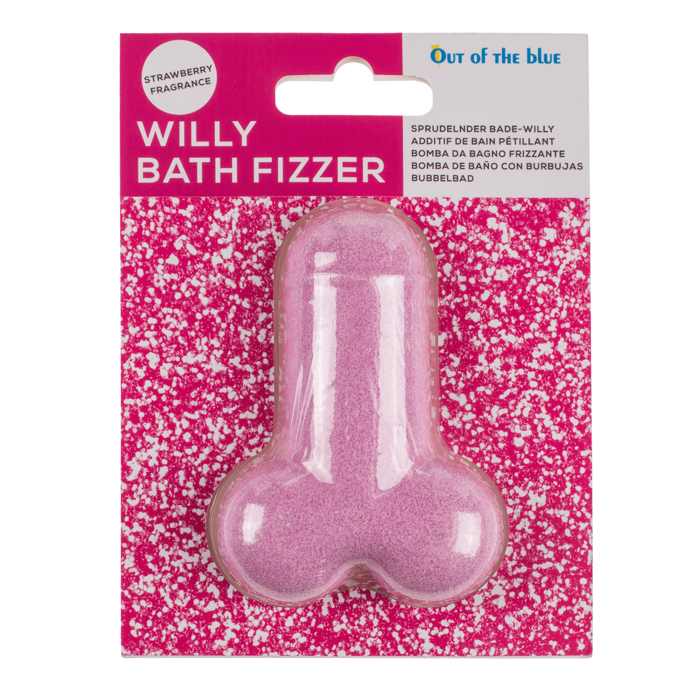 Sare de Baie OOTB "Willy Bath Fizzer" 110 grame - Capsuni