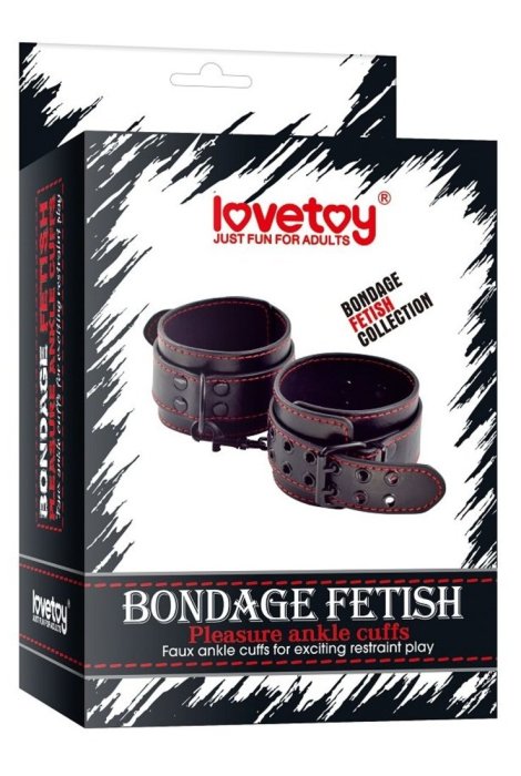 Catuse Lovetoy "Fetish Pleasure" - Negru - vedere frontala