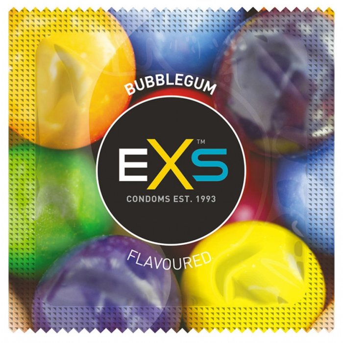 Prezervative cu Aroma Mix EXS, 144 buc. - culoare si material