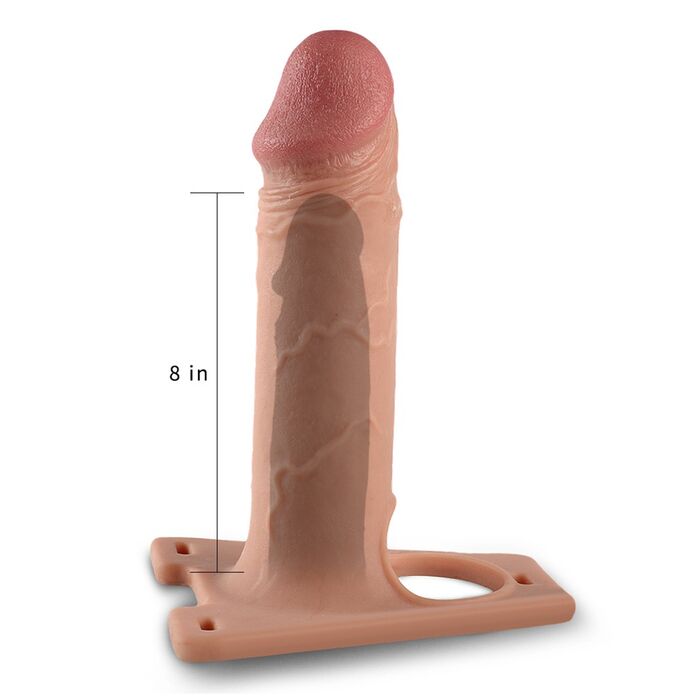 Strapon Barbati Lovetoy »Rodeo« 22 cm - Natural