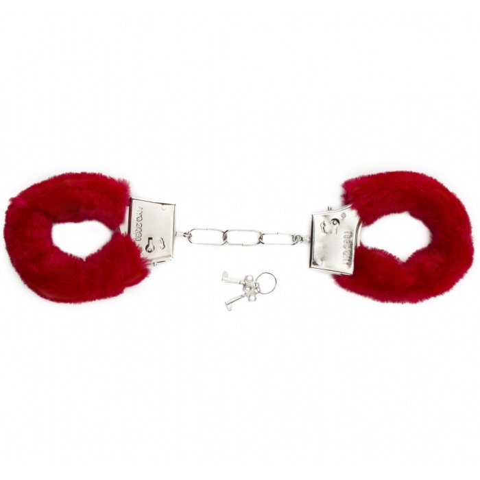 Catuse Metalice cu Plus Shots Toys - Rosu##
